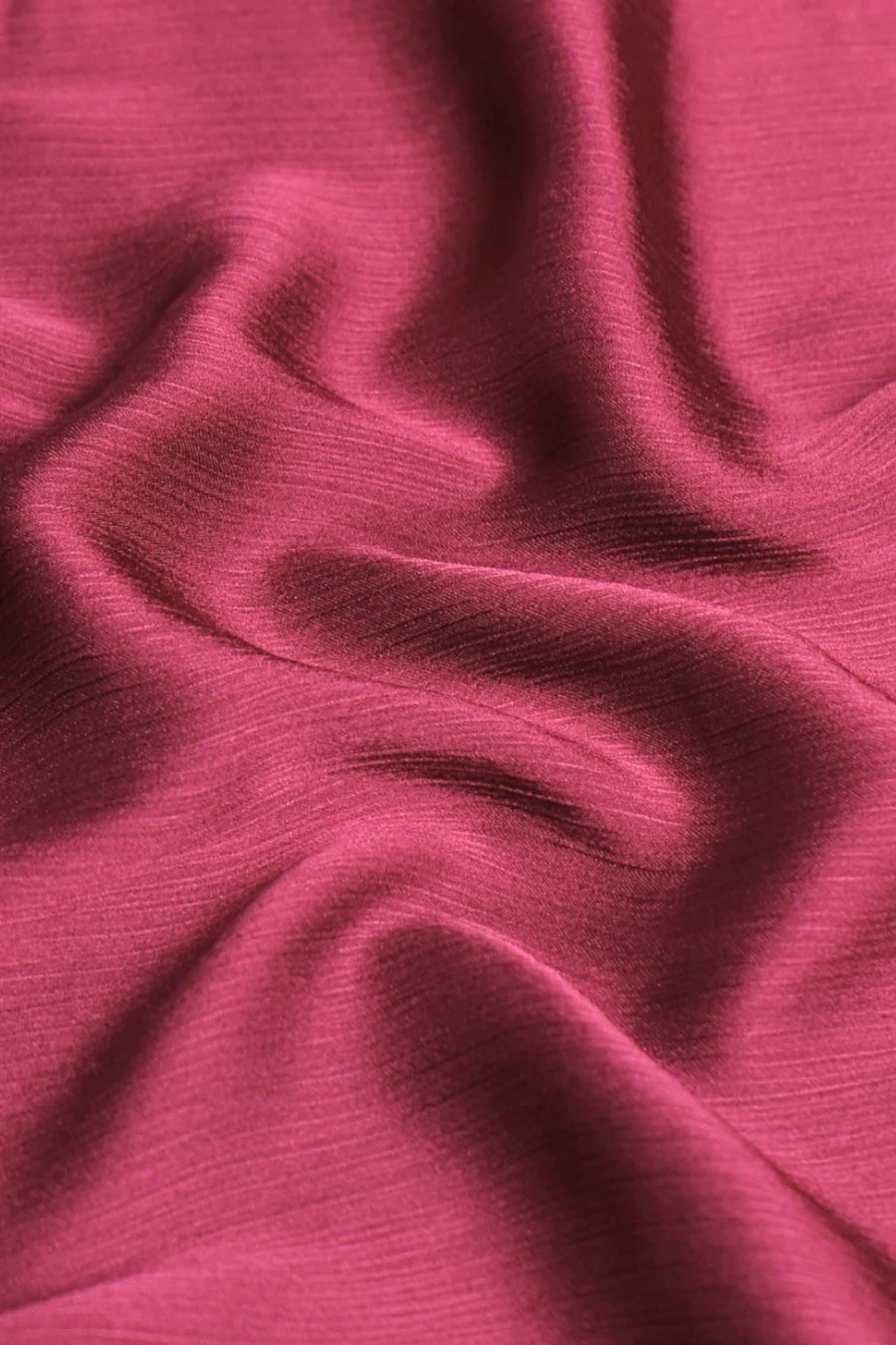 Crinkle Chiffon Hijab - Magenta (Matte)